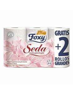 Toilet Roll Seda PH Neutro Foxy (6 uds)
