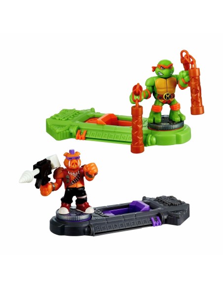 Combat figures Teenage Mutant Ninja Turtles Legends of Akedo: Michelangelo vs Evil Bepop