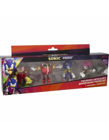 Jointed Figures Sonic Prime 4 Pieces