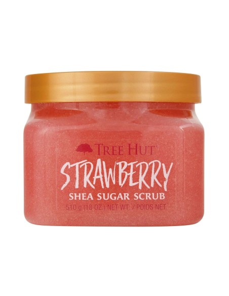 Body Exfoliator Tree Hut   Strawberry Sugar 510 g