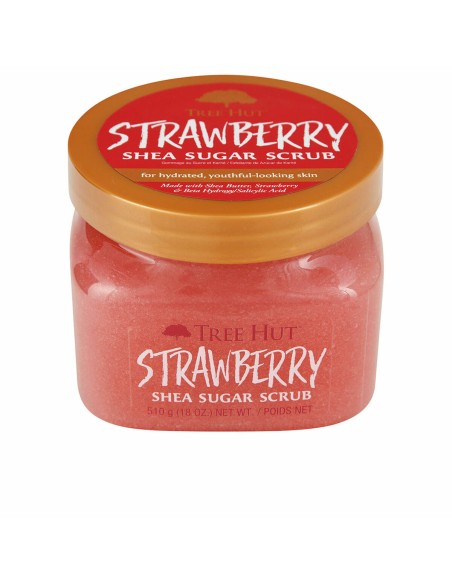 Body Exfoliator Tree Hut   Strawberry Sugar 510 g