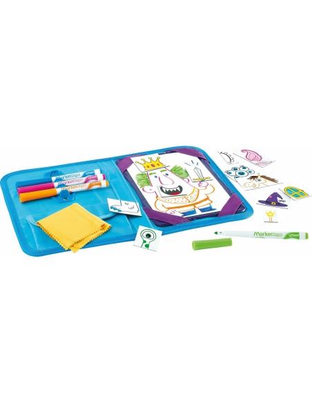 Drawing Set Maped Travel Board 20 Pieces