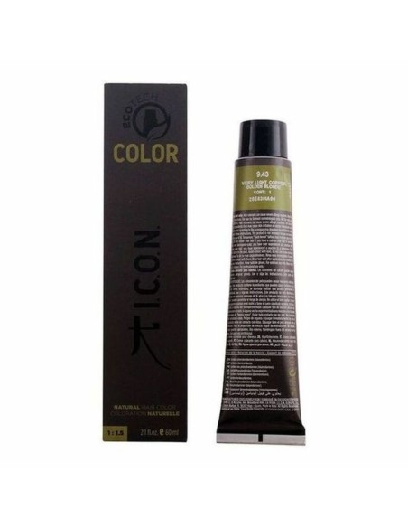 Colouring Cream Ecotech Color I.c.o.n. Ecotech Color Nº 9,43 Very Light Copper Golden Blonde 60 ml