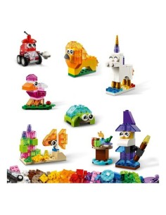Construction set Classic Transparent Bricks Lego 11013 Multicolour 2