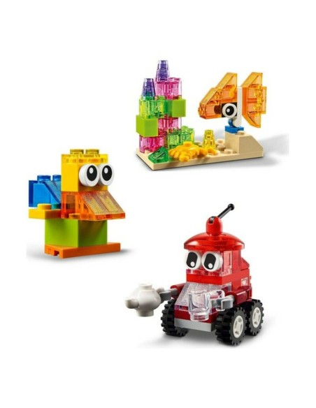 Construction set Classic Transparent Bricks Lego 11013 Multicolour