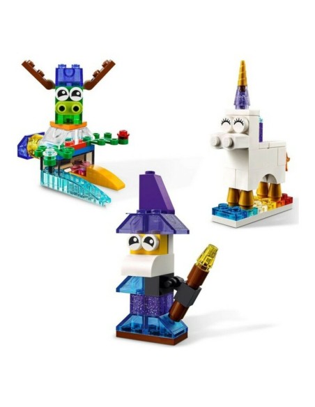 Construction set Classic Transparent Bricks Lego 11013 Multicolour