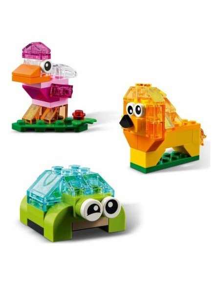 Construction set Classic Transparent Bricks Lego 11013 Multicolour