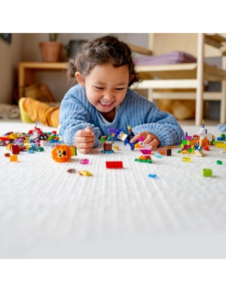 Construction set Classic Transparent Bricks Lego 11013 Multicolour