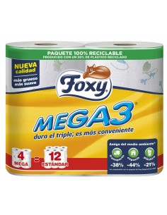 Toilet Roll Foxy Mega3 (4 Units)