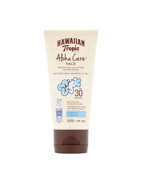 Sun Lotion Aloha Care Hawaiian Tropic Spf 30 (Unisex) (90 ml)
