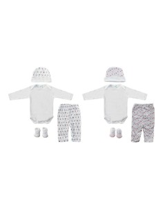 Gift Set for Babies DKD Home Decor 8424001779185 0-6 Months 24 x 28 x 7 cm