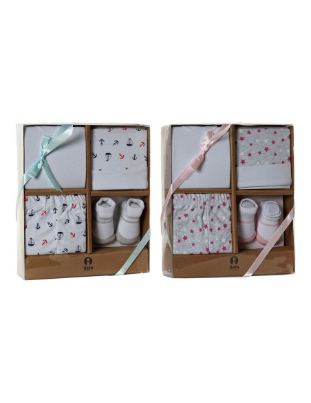 Gift Set for Babies DKD Home Decor 8424001779185 0-6 Months 24 x 28 x 7 cm