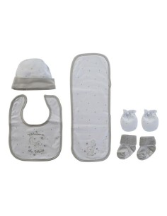 Bib and booties set DKD Home Decor 0-6 Months Cotton