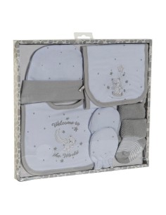 Bib and booties set DKD Home Decor 0-6 Months Cotton 2