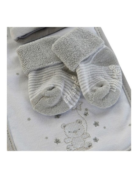 Bib and booties set DKD Home Decor 0-6 Months Cotton