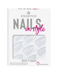 False nails Essence Nails In Style 12 Pieces 15-keep it basic