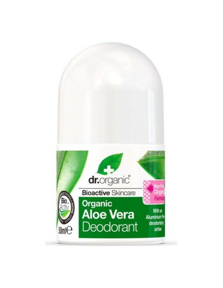 Roll-On Deodorant with Aloe Vera Bioactive Skincare Dr.Organic (50 ml)