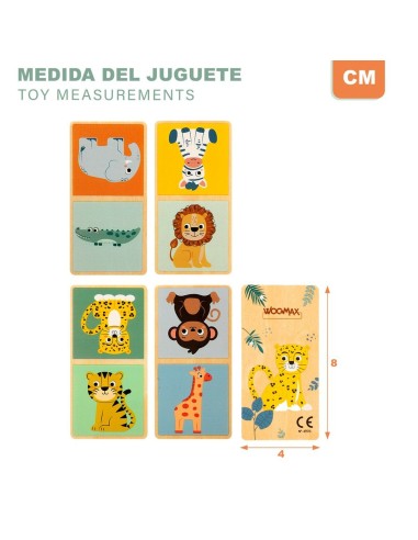 Skills game Woomax animals (12 Units)