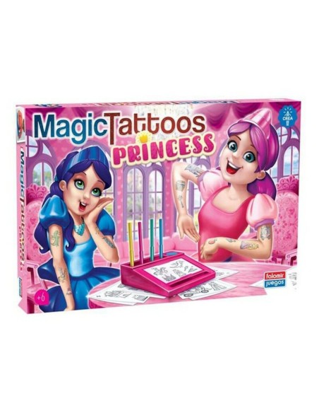 Educational Game Falomir 31054 Tattoos Princess (ES)