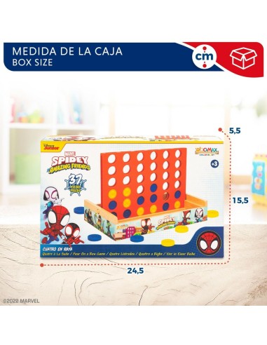 4 in a Row Spidey 24 x 16 x 15 cm (6 Units)