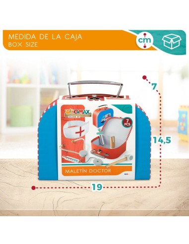 Toy Medical Case with Accessories Woomax (6 Units)