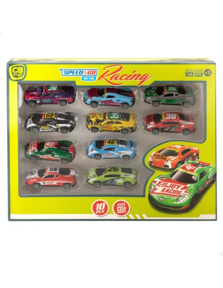 Vehicle Playset Speed & Go 8 x 2,2 x 3,6 cm (6 Units)