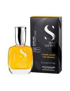 Hair Oil Semi Di Lino Sublime Cristal Liquid The Original Alfaparf Milano Semi Di Lino 30 ml