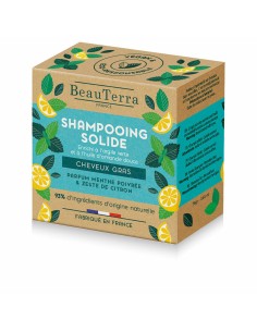 Shampoo Bar Beauterra Solide Mint Lemon 75 g