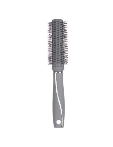 Round Brush Berilo 352 Grey Silicone Plastic (12 Units)