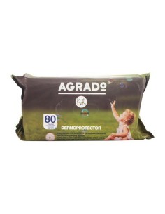 Scented Wet Wipes Agrado (80 uds)