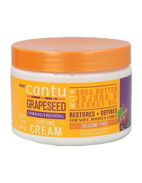 Hair Mask Cantu Grapeseed Curling Cream (340 g)
