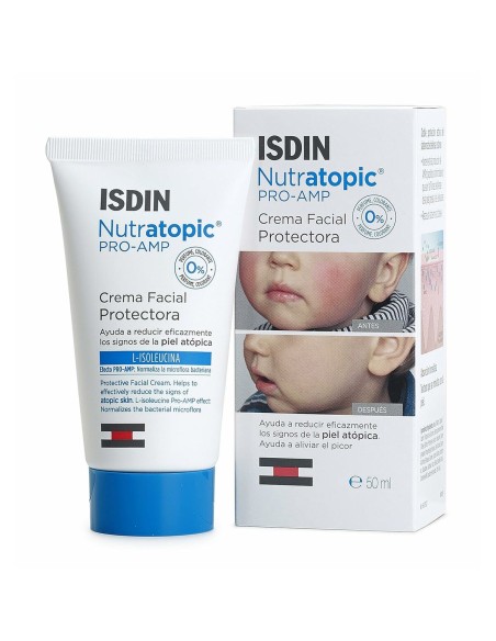 Facial Cream Isdin Nutratopic Facial Pro-Amp 50 ml