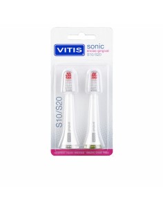Spare for Electric Toothbrush Vitis Sonic S10/S20 Gingival 2 Units