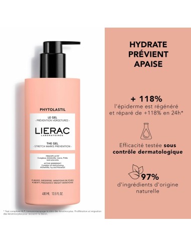 Anti-Stretch Mark Cream Lierac PHYTOLASTIL 400 ml Gel
