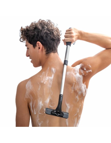 Body Shaver with Extendable Aluminum Handle Extaver InnovaGoods