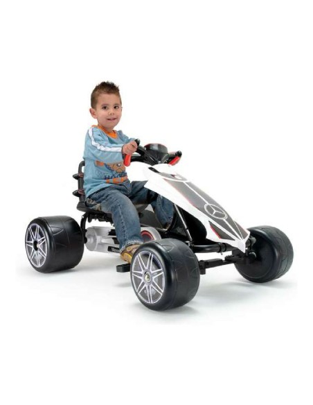 Go-Kart Injusa 4122 White Pedals 89 x 60 x 50 cm