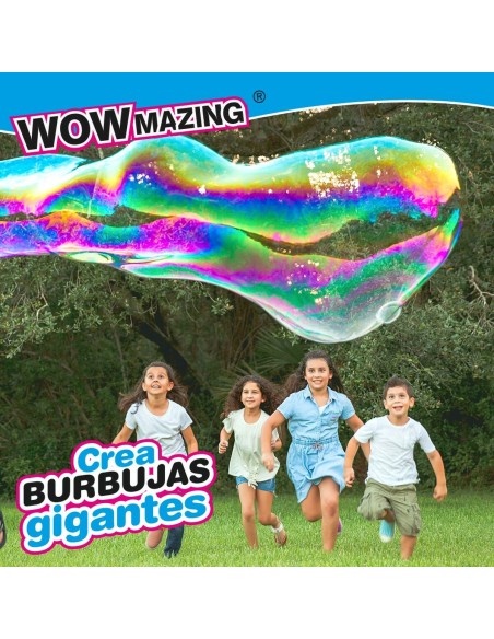 Soap bubble liquid WOWmazing 6,3 x 11,5 x 1,5 cm (24 Units)
