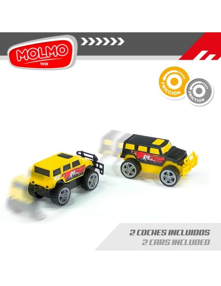 Vehicle Carrier Truck Colorbaby 47 x 13 x 8 cm (4 Units) 3 Pieces Friction