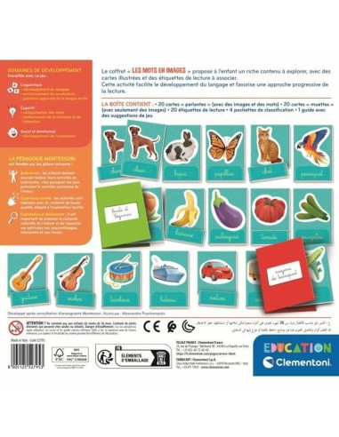 Educational Game Clementoni Les mots en images (FR)