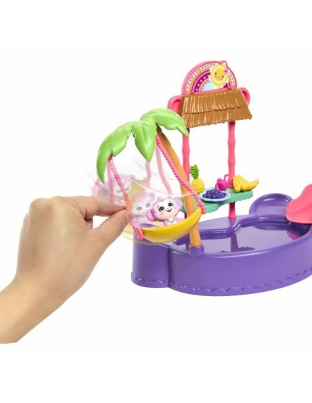 Set of Dolls Enchantimals PISCINE DES SINGES