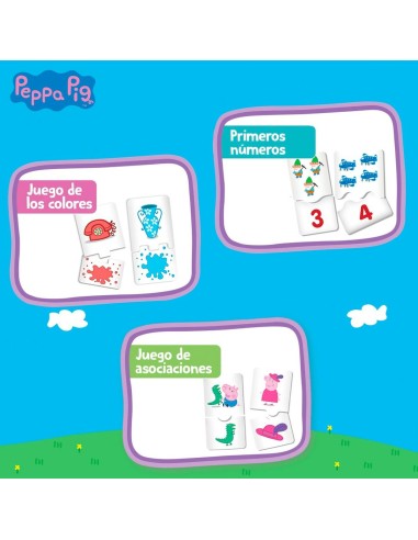 Educational Game Peppa Pig Edu Games Collection 24,5 x 0,2 x 24,5 cm (6 Units) 10-in-1