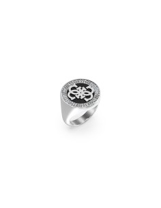 Men's Ring Guess JUMR02115JWSTBK64 24