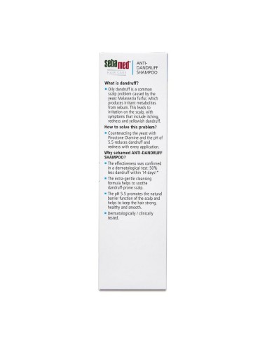 Anti-dandruff Shampoo Sebamed (200 ml)