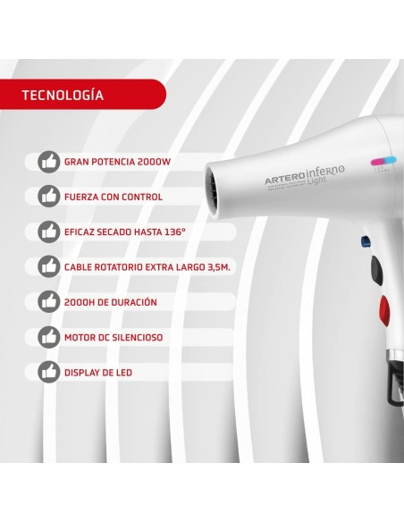 Hair Clippers Artero SECADOR INFERNO