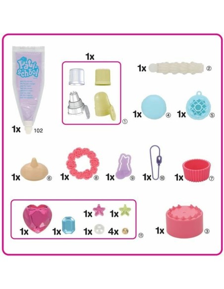 Craft Game EPOCH D'ENFANCE Pati School Cakes
