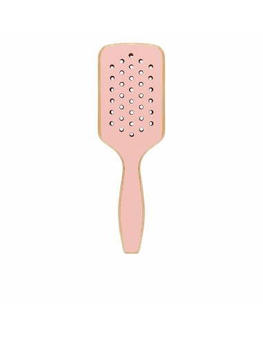 Detangling Hairbrush Ilū Bamboom Pink Squared