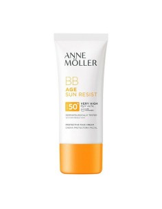 Hydrating Cream with Colour Âge Sun Rerist BB Cream Anne Möller 90008C (50 ml) SPF	50+ Spf 50 50 ml