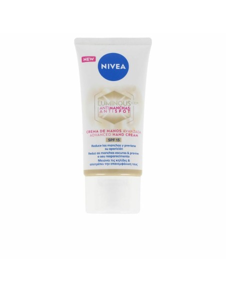 Anti-Brown Spot Hand Cream Nivea Luminous 630º Spf 15 (50 ml)
