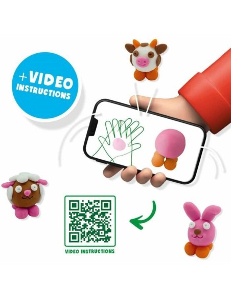 Modelling Clay Game SES Creative (6 Pieces) (4 Units)