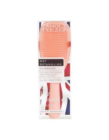 Brush Large Wet Peach Tangle Teezer Large Wet Detangler